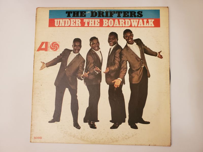 The Drifters Under the Boardwalk vinyl record
